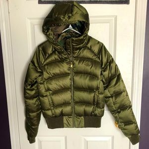NEIT BEAUTIFUL Olive green North Face Jacket XS